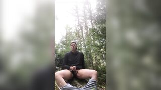 I almost got ARRESTED jerking off in public!