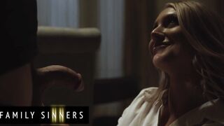 Horny Milf (Kayley Gunner) Fucks Her Son In Law (Tyler Nixon) - Family Sinners