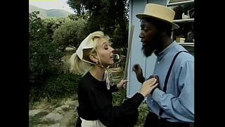 Homey In The Haystack #1 - Black cock fucks white women on an Amish farm