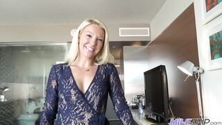 MilfTrip Small Tit MILF Lauren Bentley Show Off Hotel Room Sex Skills