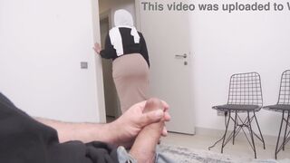 Dick flash. Hijab married woman caught me jerking off in public waiting room
