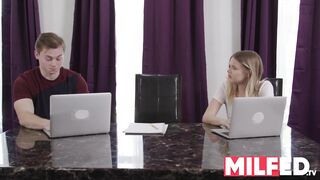 18yo Student Fucks Her Hot MILF Teacher! — MILFED