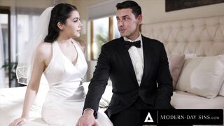 MODERN-DAY SINS - Groomsman ASSFUCKS Italian Bride Valentina Nappi On Wedding Day REMOTE BUTT PLUG