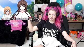 Cute Teen Reacts to Hentai Porn - Emma Fiore