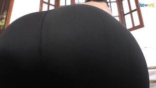 2 hot bitches in spandex farting in your face