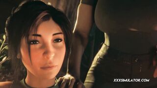 Lara Croft: W0mb Rider ▹ FHD Monster Cock Deepthroat