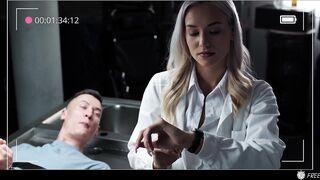 Beautiful Blonde Doctor Gets Used and Begs For Cock - Freeze Time Stop Sex Creampie