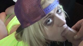 Busty Slut Nicole Rossi Gets A b. Gagging Throat Fuck Before A Festival