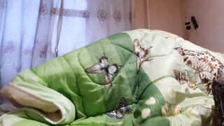 We got caught having sex under the covers - Lesbian-illusion