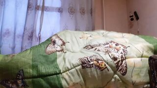 We got caught having sex under the covers - Lesbian-illusion