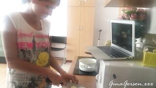 I cook russian borch at home