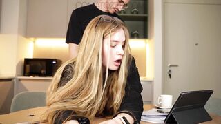 Big Tit Secretary Failed at Her Job...