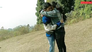 18yrs boy fucking 25yrs girl at outdoor! Desi love sex