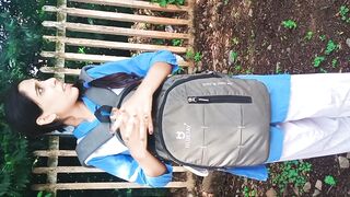 Indian College Girl Sex in Railwaystation