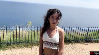 Public Dick Flashing - Girl Help Me to Cum in Mountains