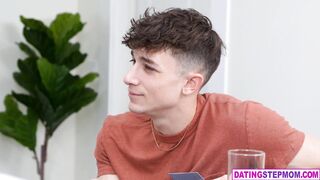 Hot MILF stepmom Cassie Del Isla ups the ante with poker