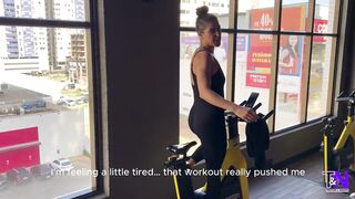 From Gym to Creampie: Latina Fitness Babe Gets Fucked Hard After Teasing All Day