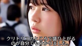 【Hな体験談】電車の中で私は…【ai生成】