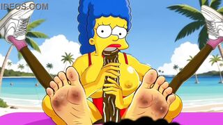 Beach Slut. Married Housewife Gets Fucked On The Beach. Cartoon Parody. Compilation. Best Cartoon.