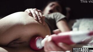 Horny mature pastor saves a sinner teen with hardcore anal sex