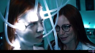 Mad Scientist Fucked By Her Lesbian Frankenstein Monster In Parasited Pussy Eating Possession