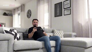 Blonde Slutty Wife Punished with First Rough Anal Fuck