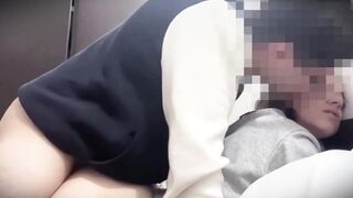 Horny Skinny 18-Year-Old Stepdaughter Rides Her Perverted Stepfather