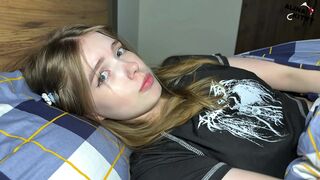 Alt Girl Friend Quietly Hid in Closet Until Stepmom Went to Bed - Then I Fucked Her Good
