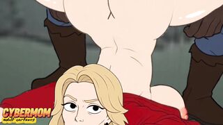 Jason Fucks Married Slut MILF Skyler. Cartoon Parody
