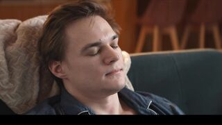 Watching A Movie Turned Into A Juicy Threesome. 4K HD Tim Team