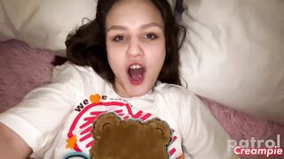 I WOKE UP MY STEPDAUGHTER WITH HOT CUM