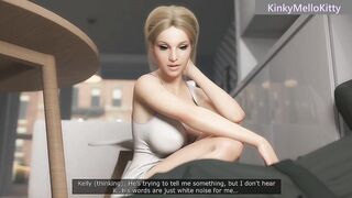 Hot Blonde Kelly Blacked - Huge Cumshot Leg Shaking Orgasm